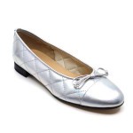 Brunate pump zilver 10405